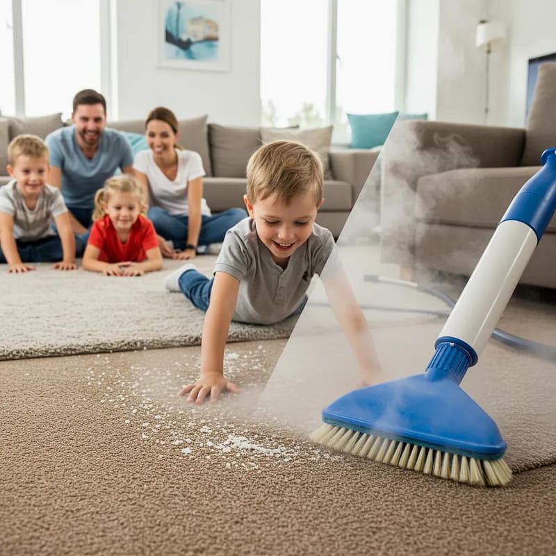 same day carpet steam cleaning in Melbourne