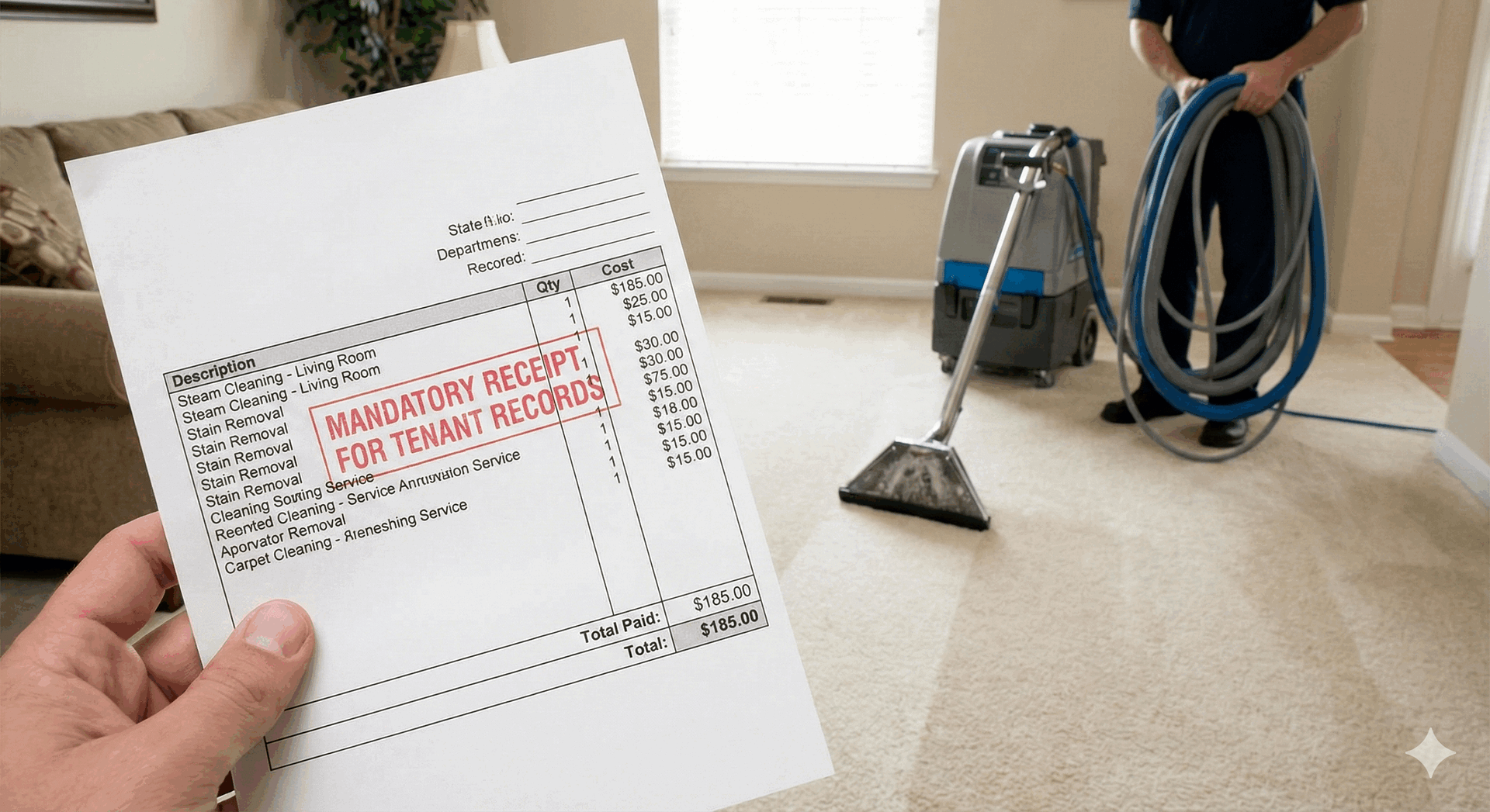 Vacate cleaning services