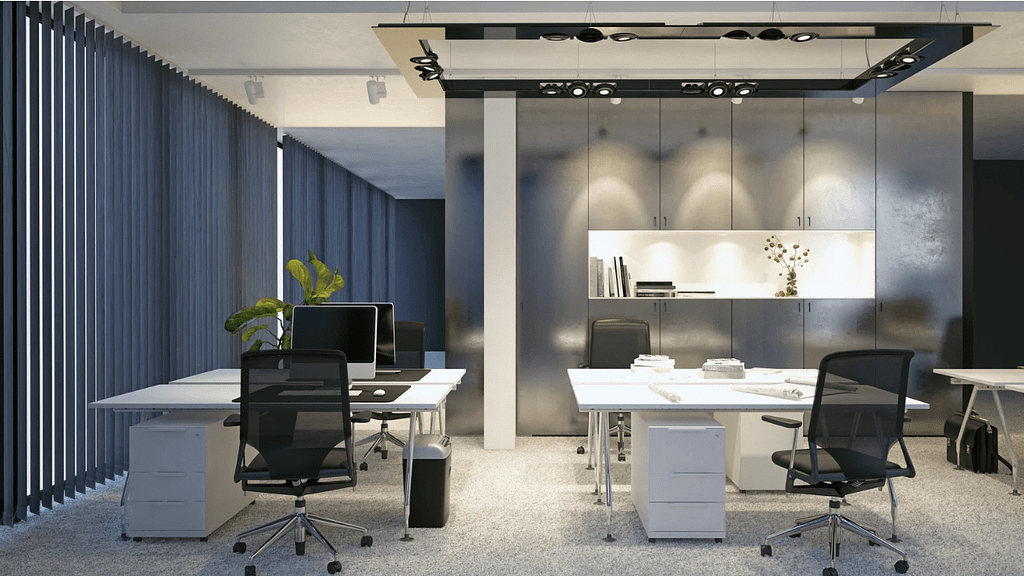 Commercial office cleaning service