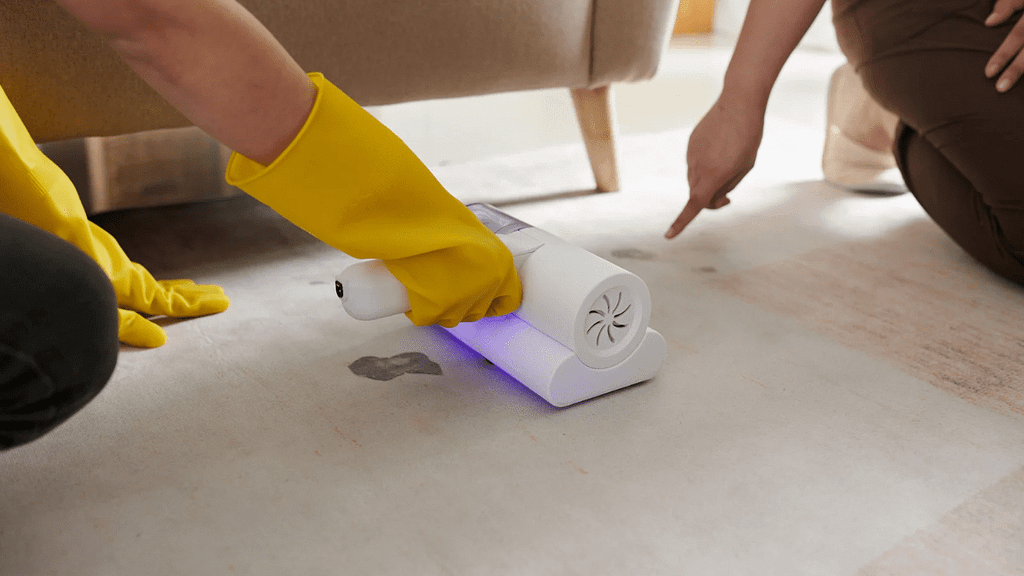 How to remove clay soil stains from carpets