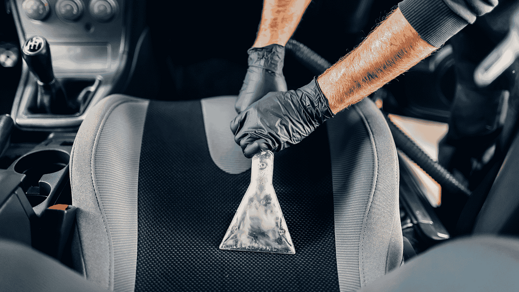 Car seat steam cleaning in Melbourne